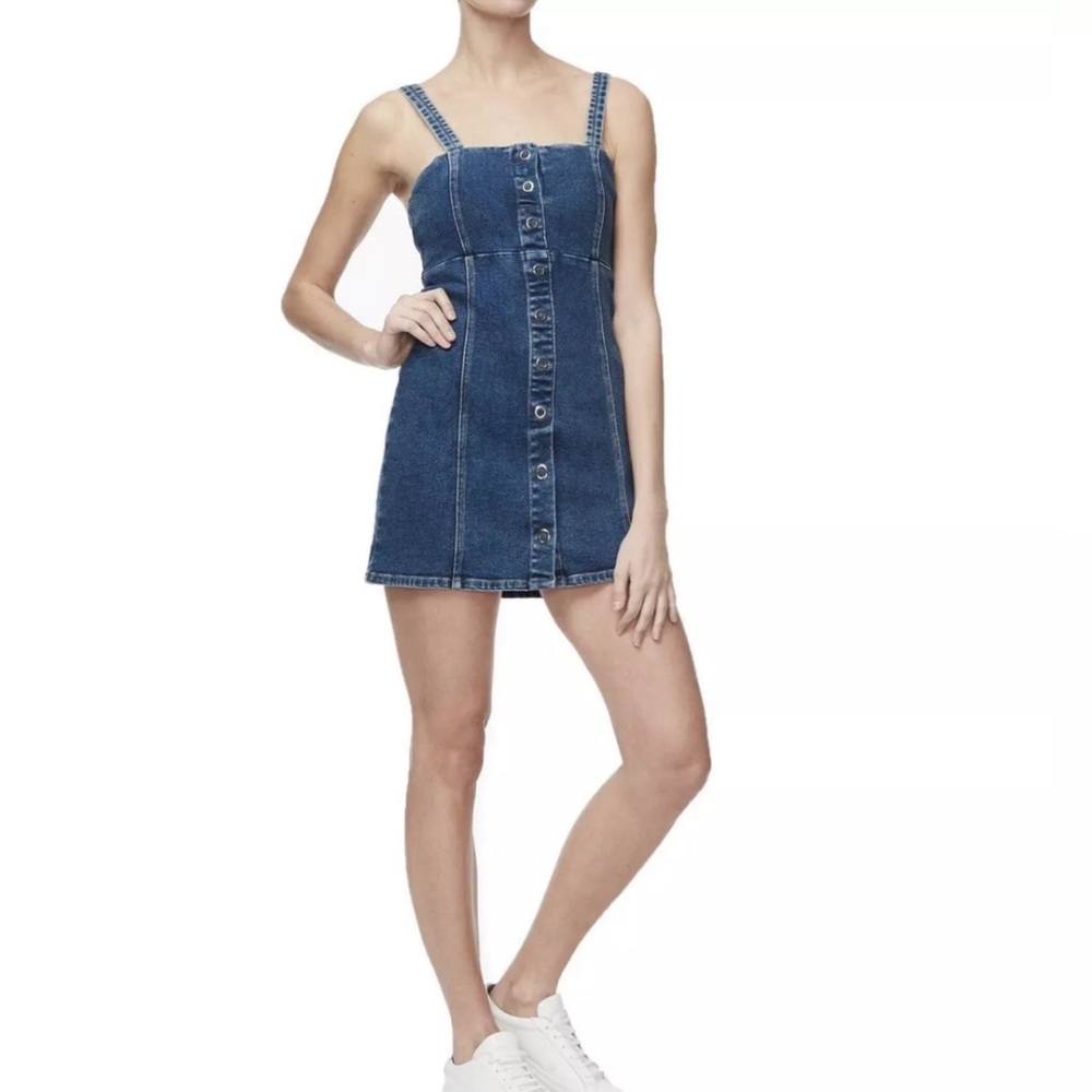Good American Snap Dress Size 3 (Large/10-12)